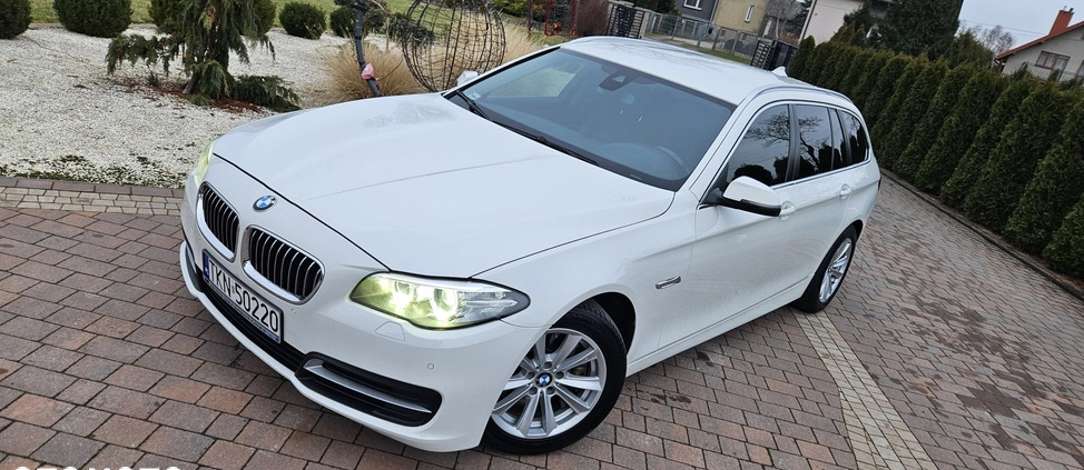 BMW Seria 5 cena 52900 przebieg: 265000, rok produkcji 2014 z Tyszowce małe 106
